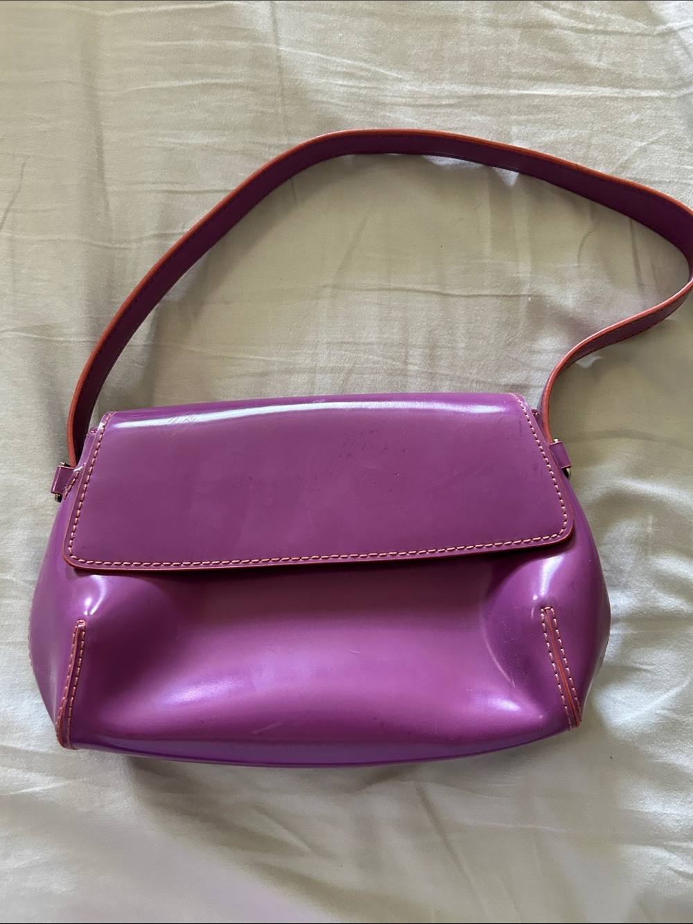 DKNY- Purple Women's Shoulder Bag